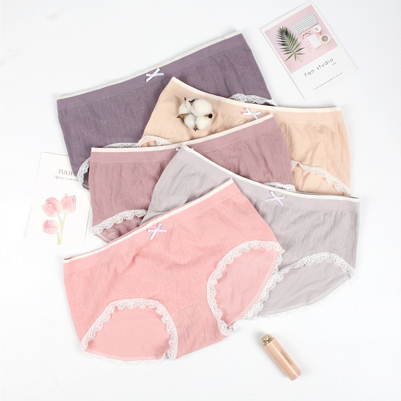 Quần lót nữ NOVSET hộp 5 quần lót nữ thiên nga kháng khuẩn cao cấp