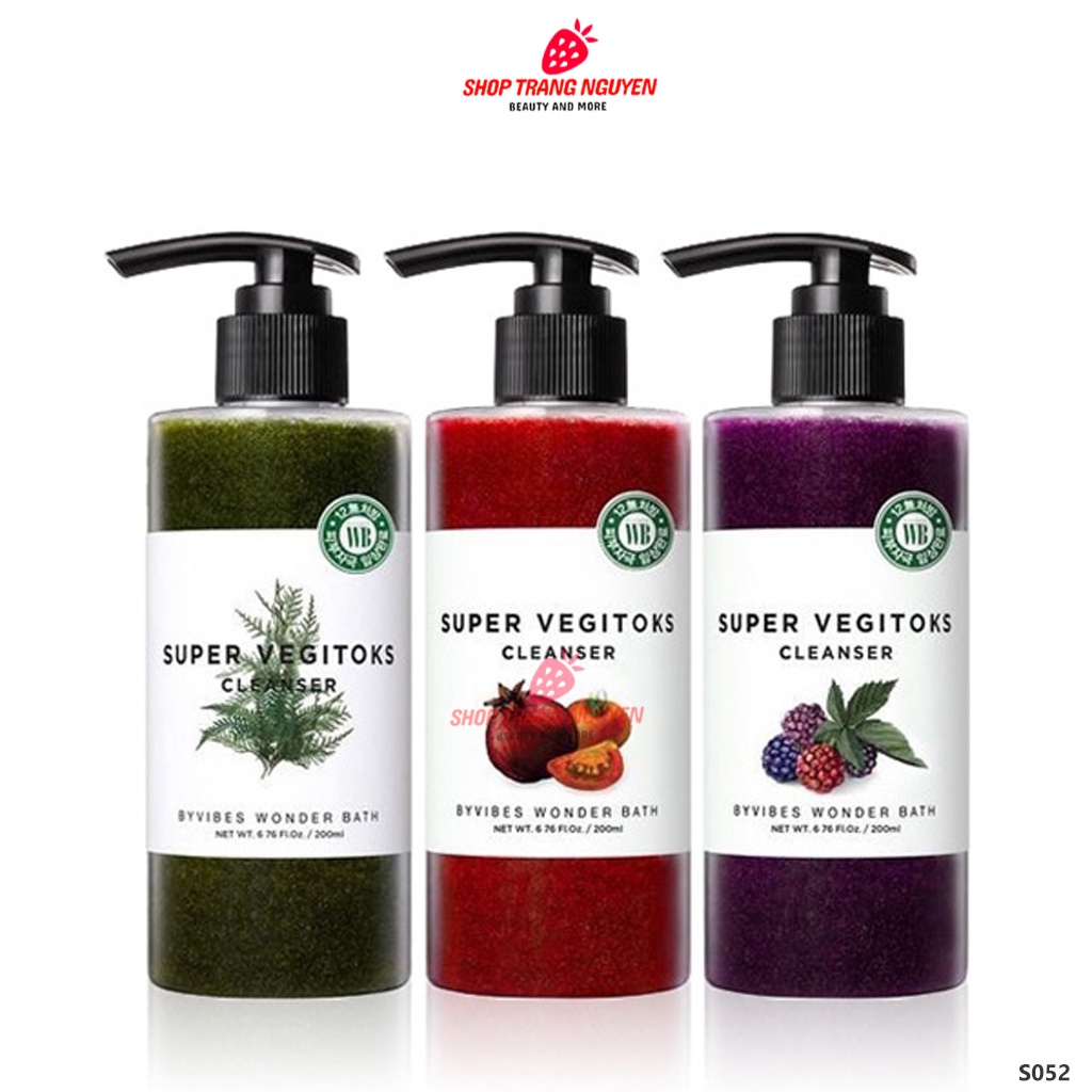 Sữa Rửa Mặt Thải Độc Rau Củ Super Vegitoks Cleanser