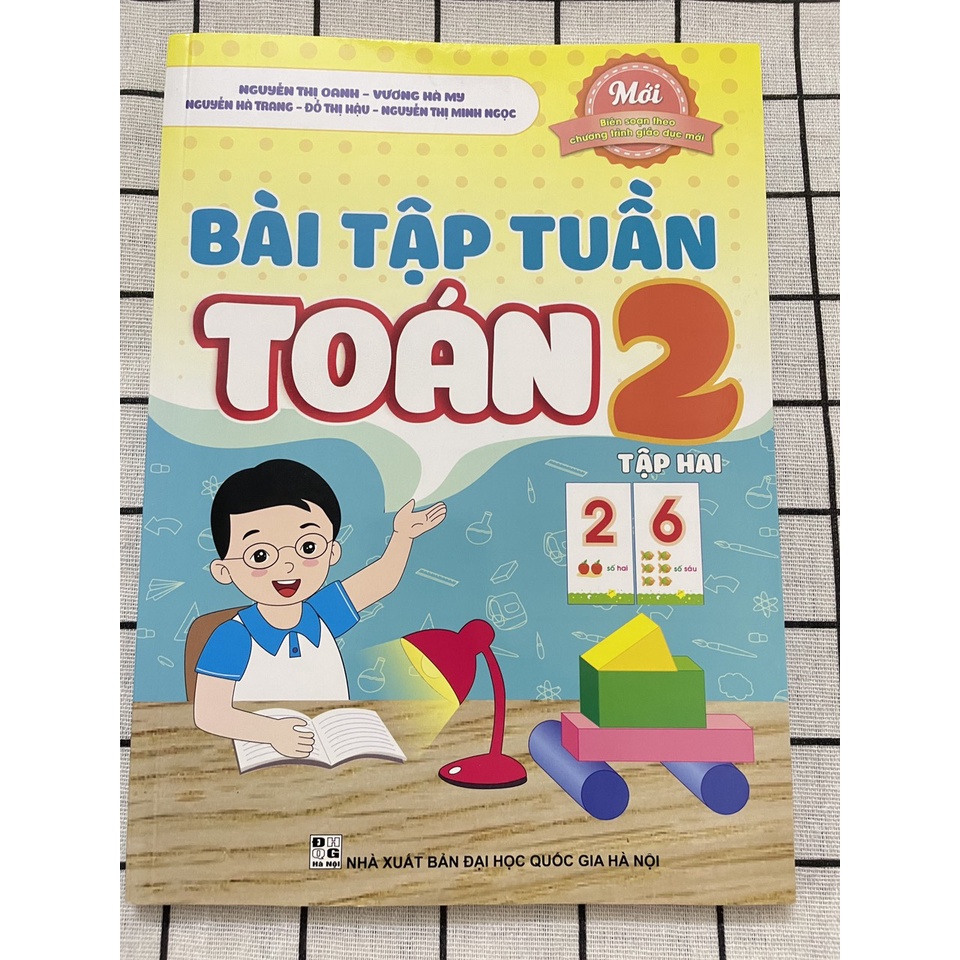 Sách Bài tập tuần Toán Lớp 2 tập 2 – Biên soạn theo chương trình giáo dục mới