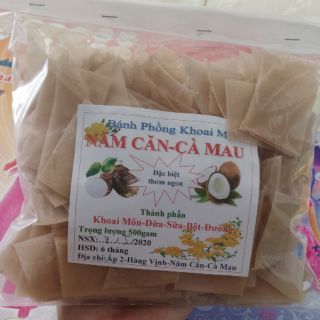 Bánh Phồng Khoai Môn - Bịch 500gr