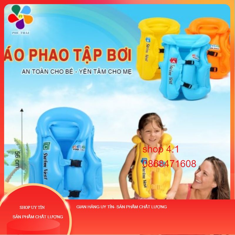 Áo phao cho bé tập bơi 1- 7 tuổi