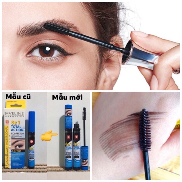 Dưỡng chân mày Evelin 8in1