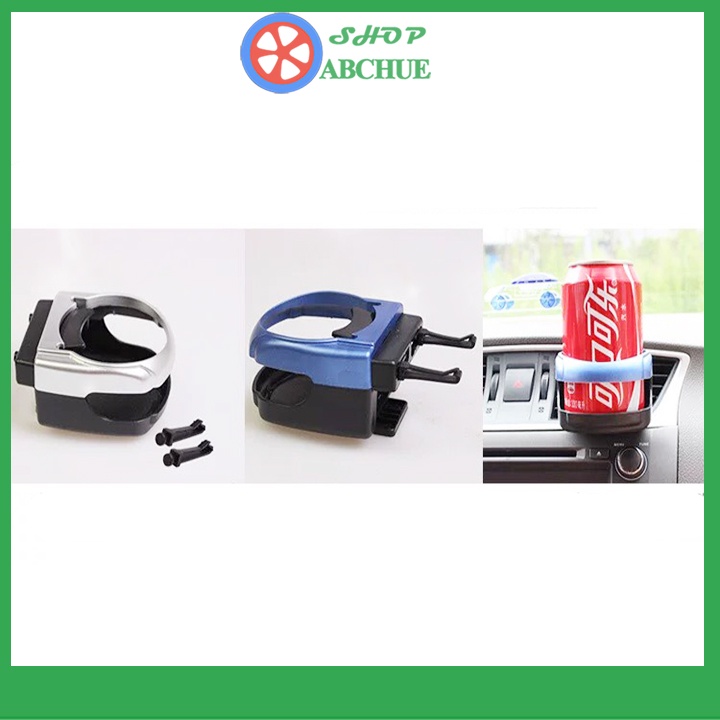 Giá,Khay đỡ cốc nước cài cửa gió điều hòa trên ô tô
