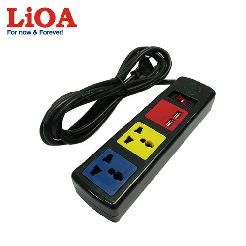 Ổ cắm điện Lioa đa năng có chân USB dễ dàng mang đi khắp mọi nơi!