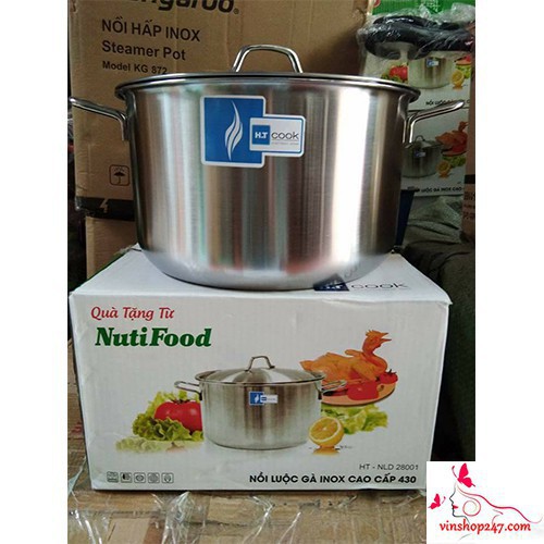 Nồi luộc gà size 28cm – quà tặng từ Nutifood