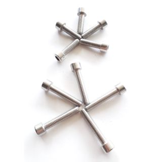 Ốc lục giác inox tròn M6x10con