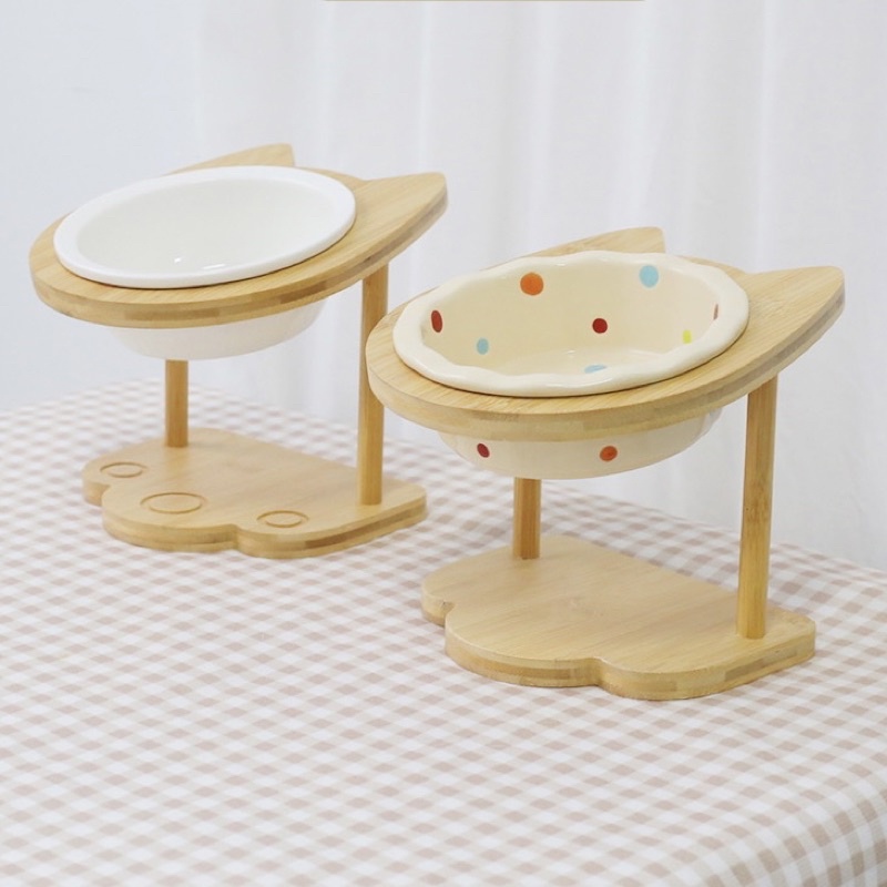 Bát Ăn Chống Gù - Bát Ăn Bảo Vệ Cột Sống Cổ Cho Mèo