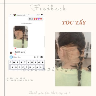 TẨY TÓC SIÊU DƯỠNG COLLAGEN LÊN MÀU NHANH