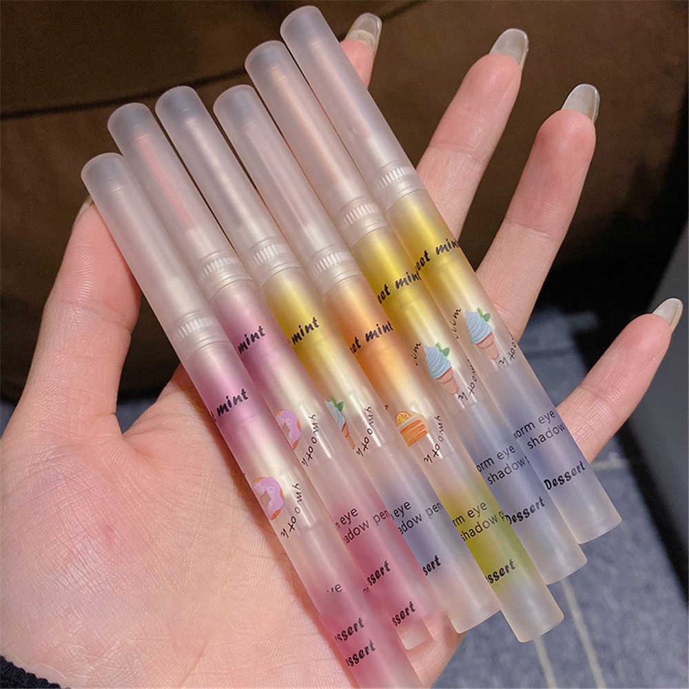 Phấn Mắt Dạng Bút Ánh Ngọc Trai Lấp Lánh Trang Điểm Bắt Sáng Lâu Trôi Cho Nữ Mới Bắt Đầu Qipin