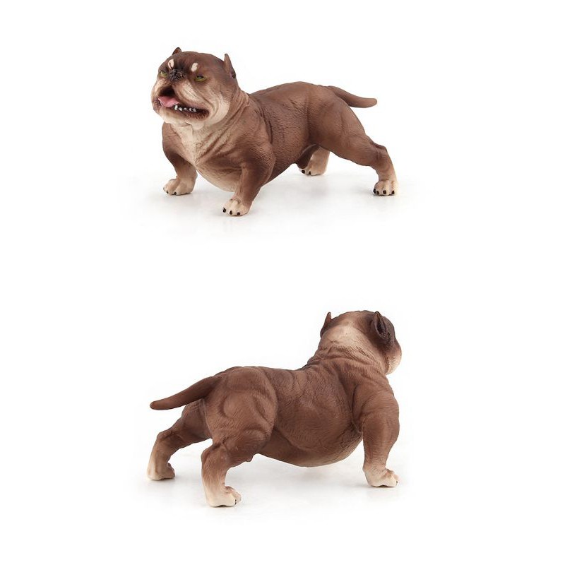 đồ chơi mô hình chó bulldog tỉ lệ 1/6