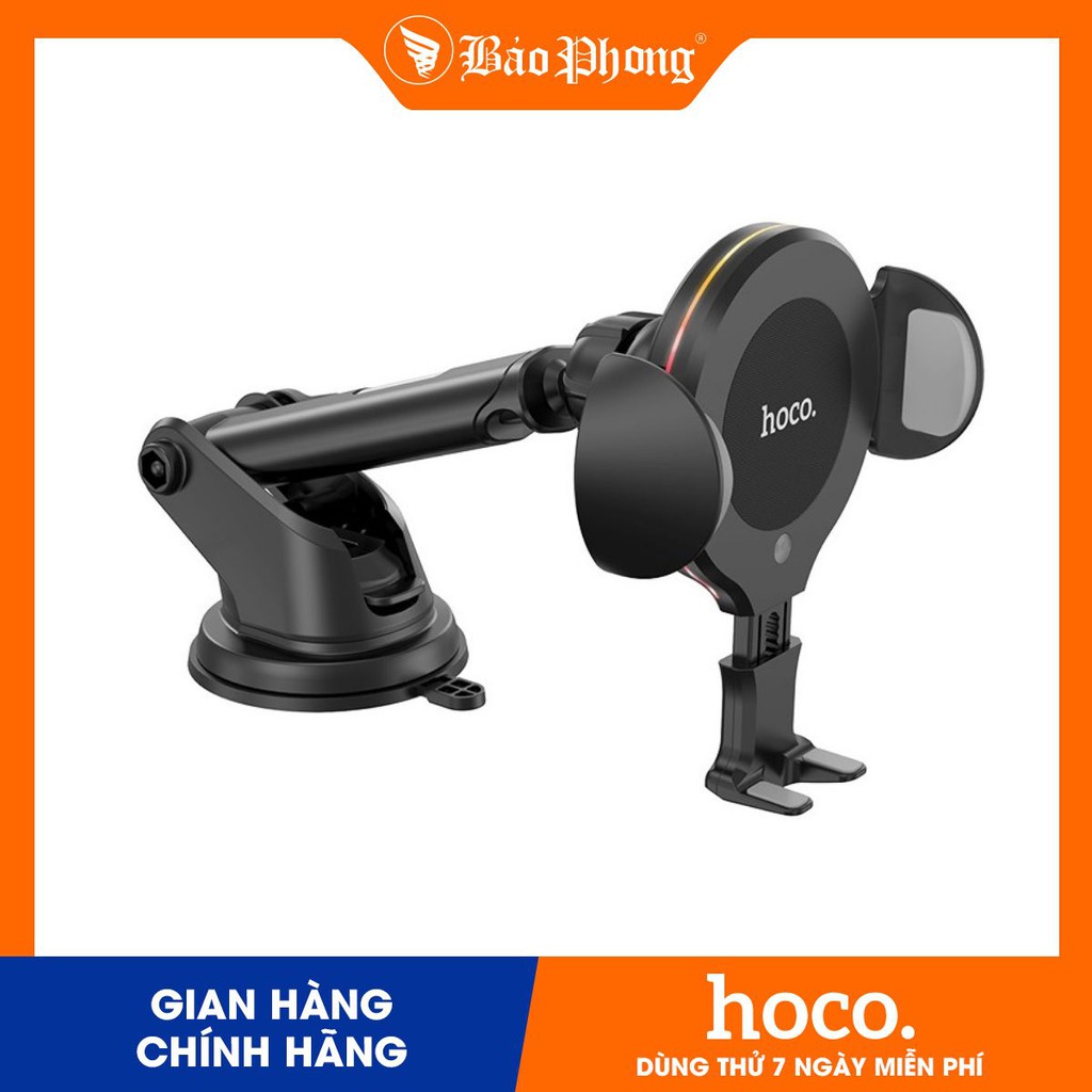 Giá đỡ điện thoại sạc không dây HOCO CA60 10W- chính hãng