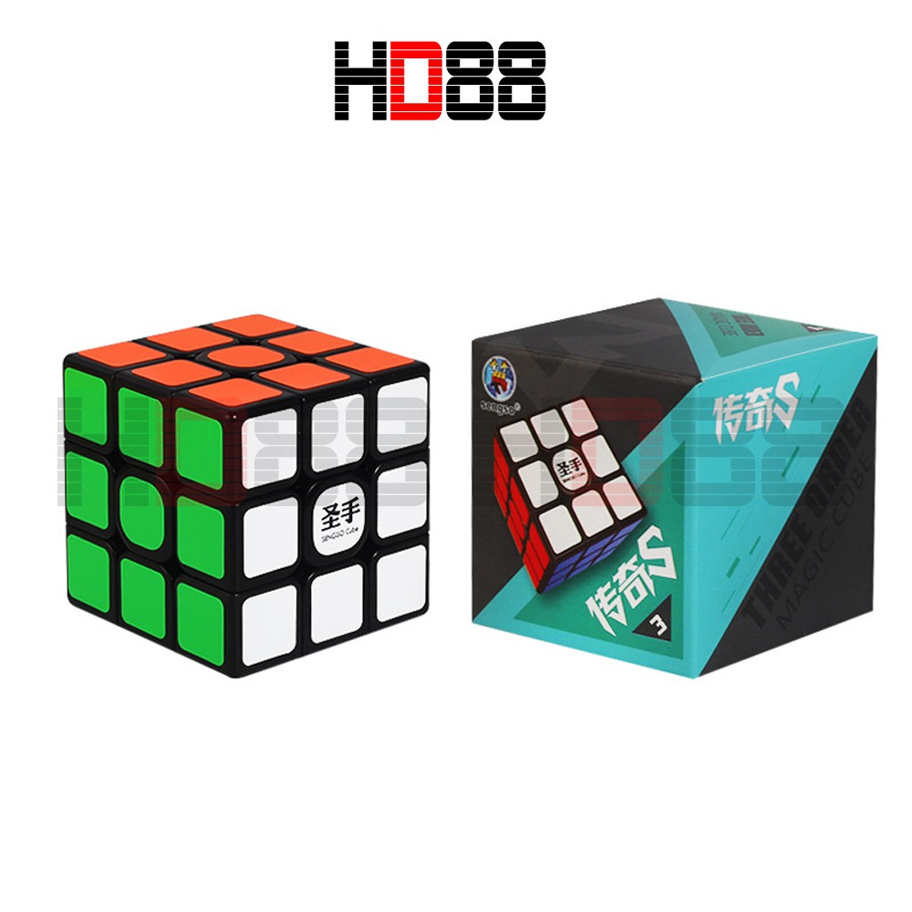 Rubik 3x3 ShengShou Legend S - Đồ Chơi Rubik Trí Tuệ 3 Tầng Hộp Xanh - HD88