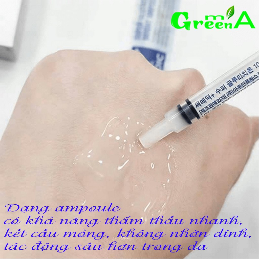 Tinh Chất Truyền Trắng Sur. Medic+ [1 ỐNG] Super Glutathione 100 Bright Ampoule Serum Dưỡng Trắng [CHÍNH HÃNG NHẬP KHẨU]