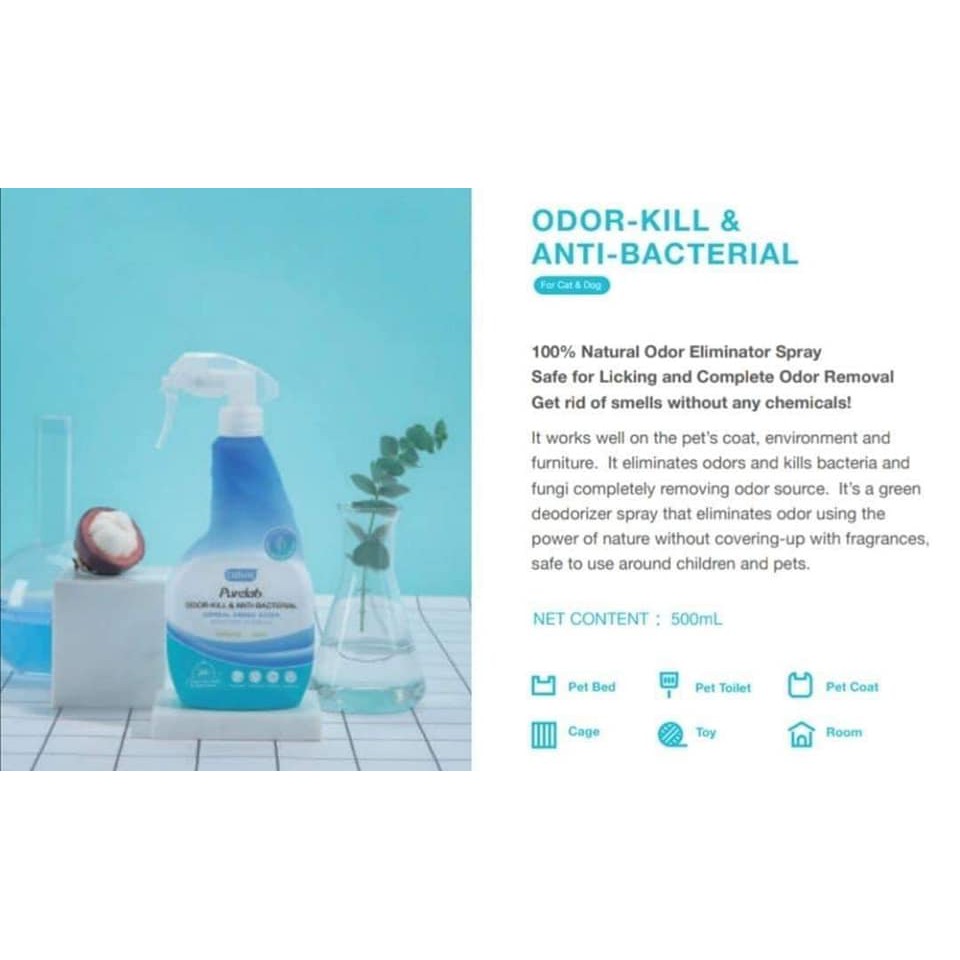 Xịt Sát Khuẩn & Khử Mùi Chó Mèo