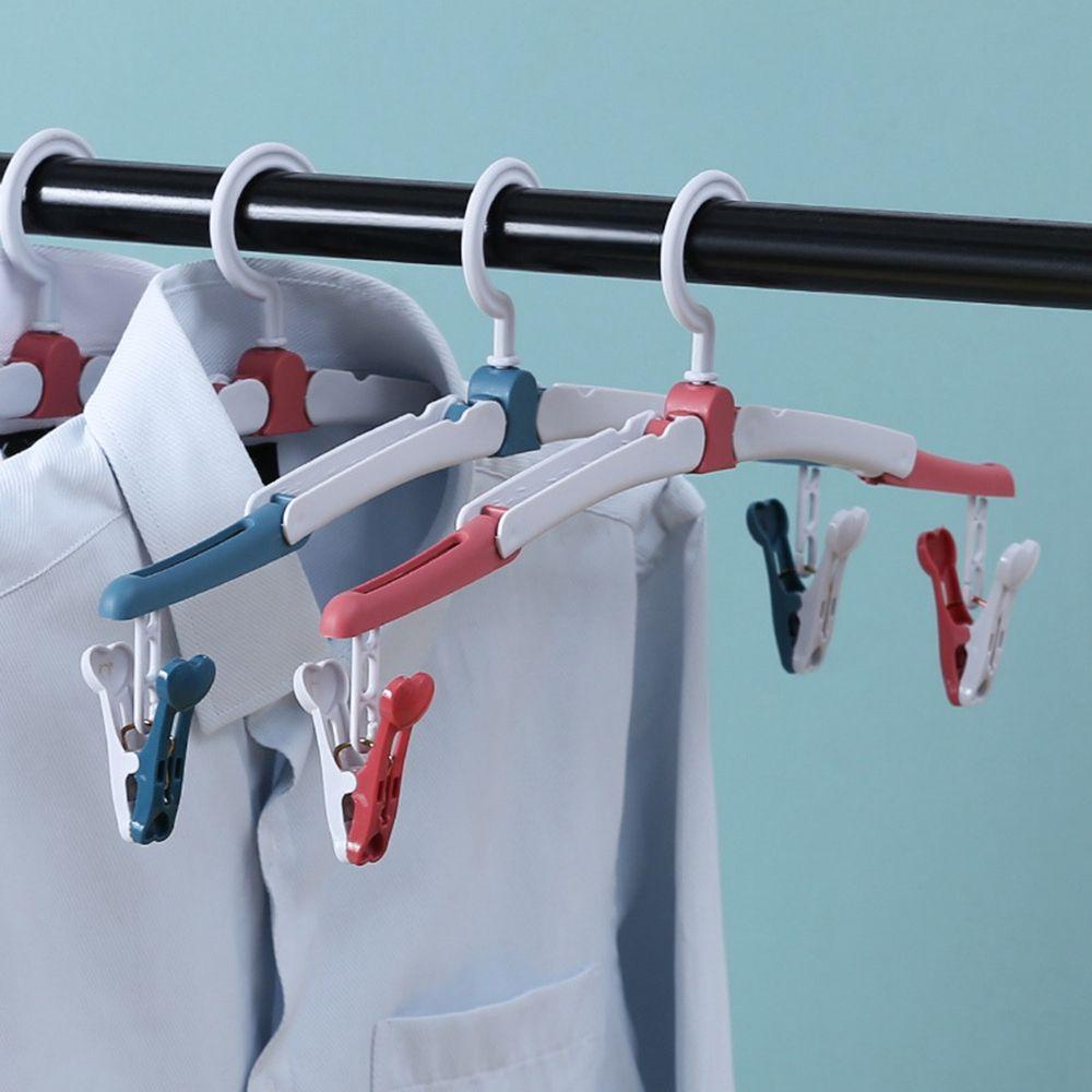 PATRICIA Móc Treo Quần Áo Co Giãn Gấp Gọn Đa Năng