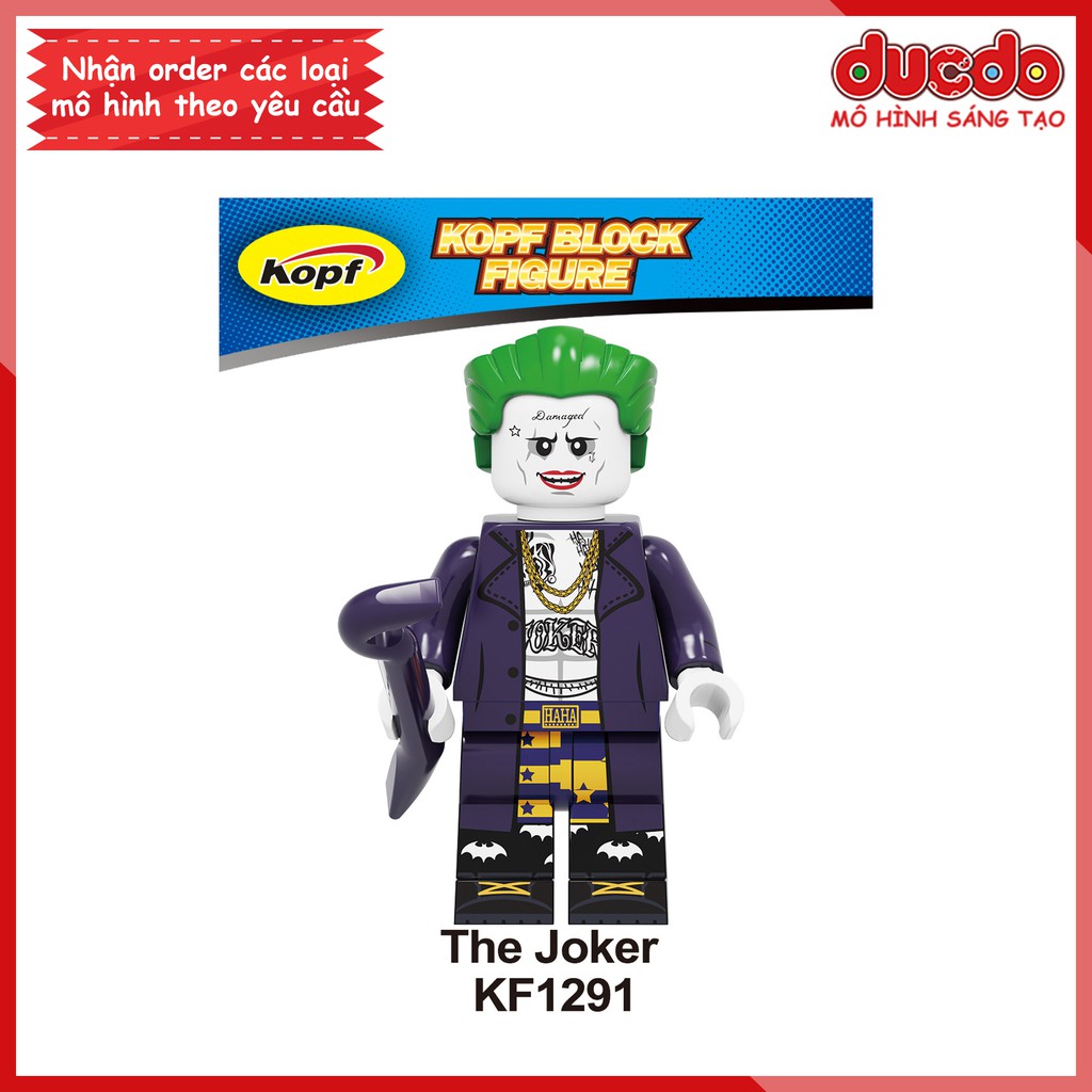 Minifigures các nhân vật Joker mới nhất - Đồ chơi Lắp ghép Xếp hình Mini Transformer Mô hình Kopf KF6110