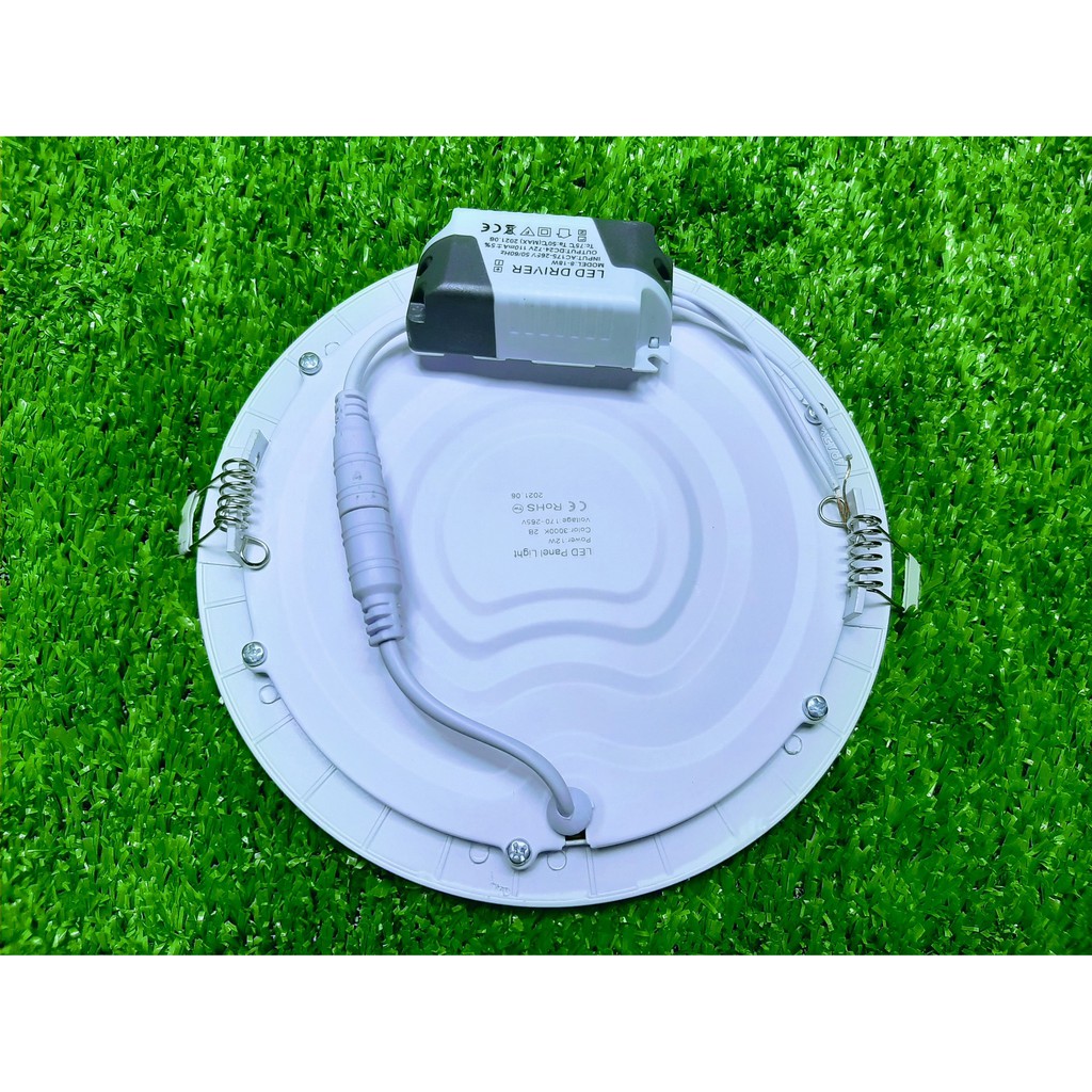 Đèn Led Downlight Âm Trần 6W 9W 12W 15W Ánh Sáng Vàng 3000K Siêu Mỏng Bảo Hành 12 Tháng