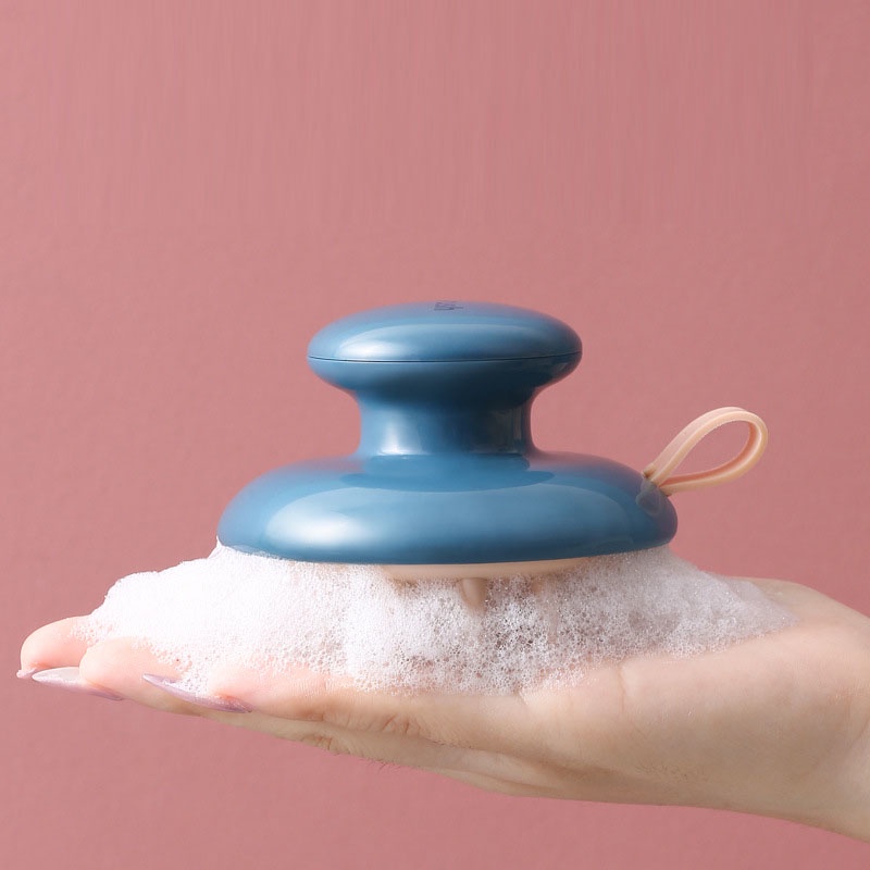 Bàn Chải Massage Da Đầu Bằng Silicone Cho SPA