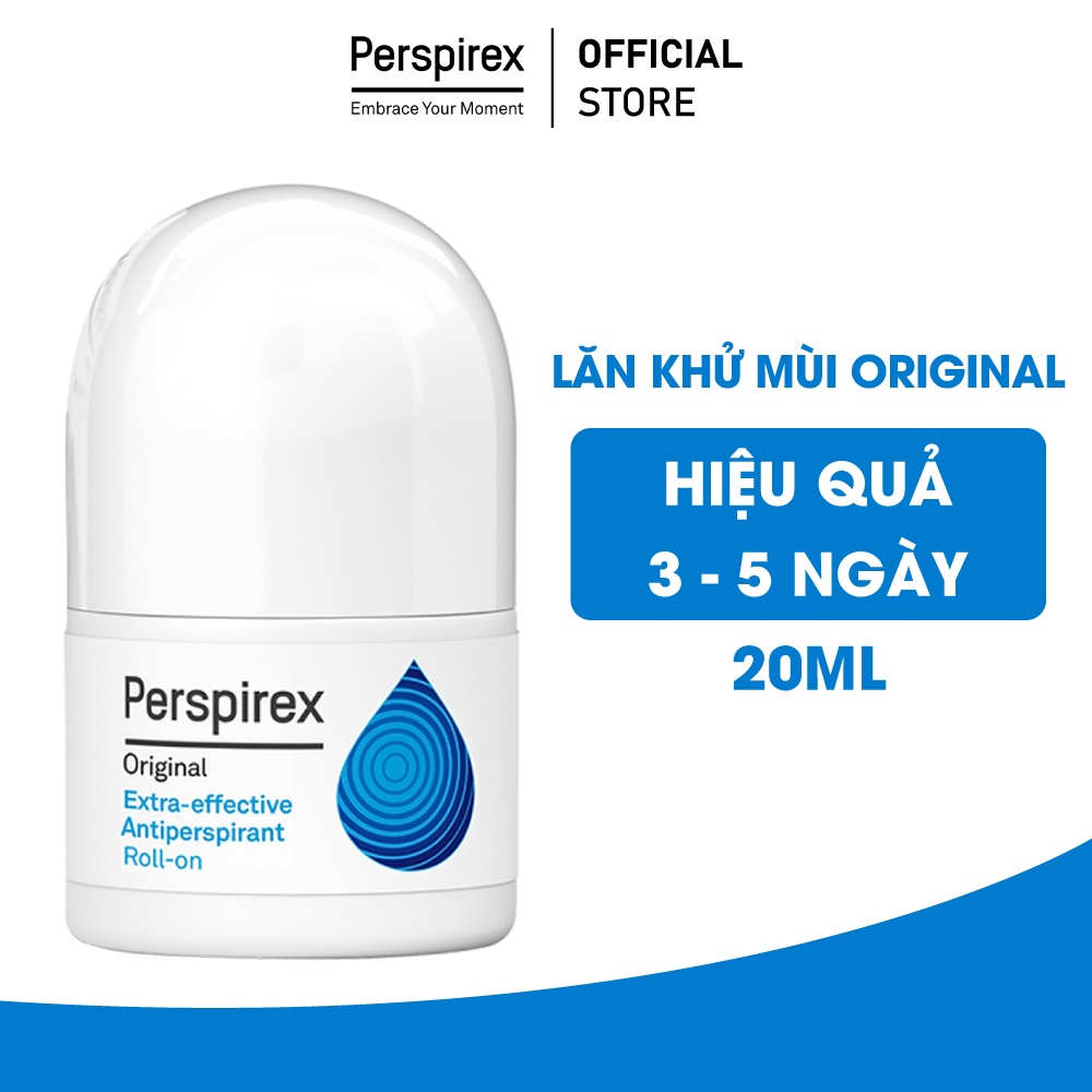 Lăn Khử Mùi Perspirex Chính Hãng Cho Mọi Loại Da Từ Nhẹ Tới Nặng 20ml