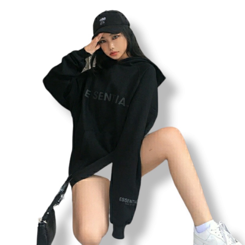 Áo HOODIE UNISEX ESSEN Form Rộng Chất Vải MỊn - ĐĂNG QUANG FASHION