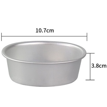 Khuôn Nhôm Đúc Oval Mini/khuôn Bầu Dục Làm Bánh Cheesecake, Bánh Bông Lan D04