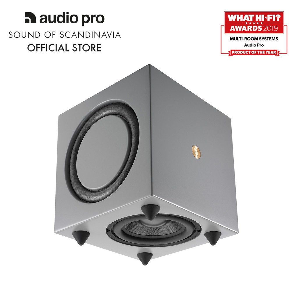 [Mã 2404EL10K giảm 10K đơn 20K] Loa Audio Pro Addon C-SUB multiRoom Subwoofer Grey