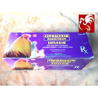 ZEFLEXIN Thunderbird gói 6g Tăng sức đề kháng cho Gà CRD, hô hấp, đường ruột, dị.ch tả, phù đầu, ké chậu