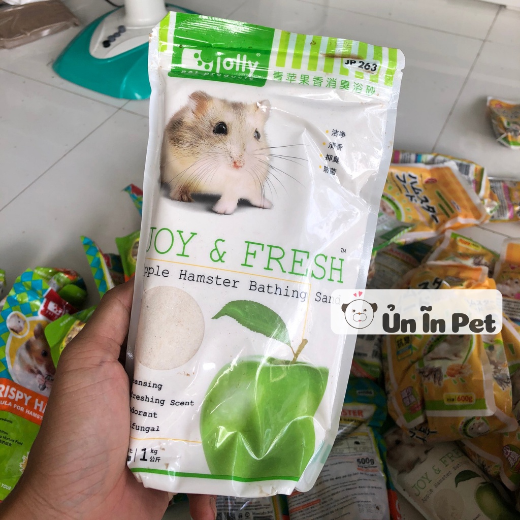 Cát tắm hamster cao cấp hãng JOLLY mùi ngẫu nhiên