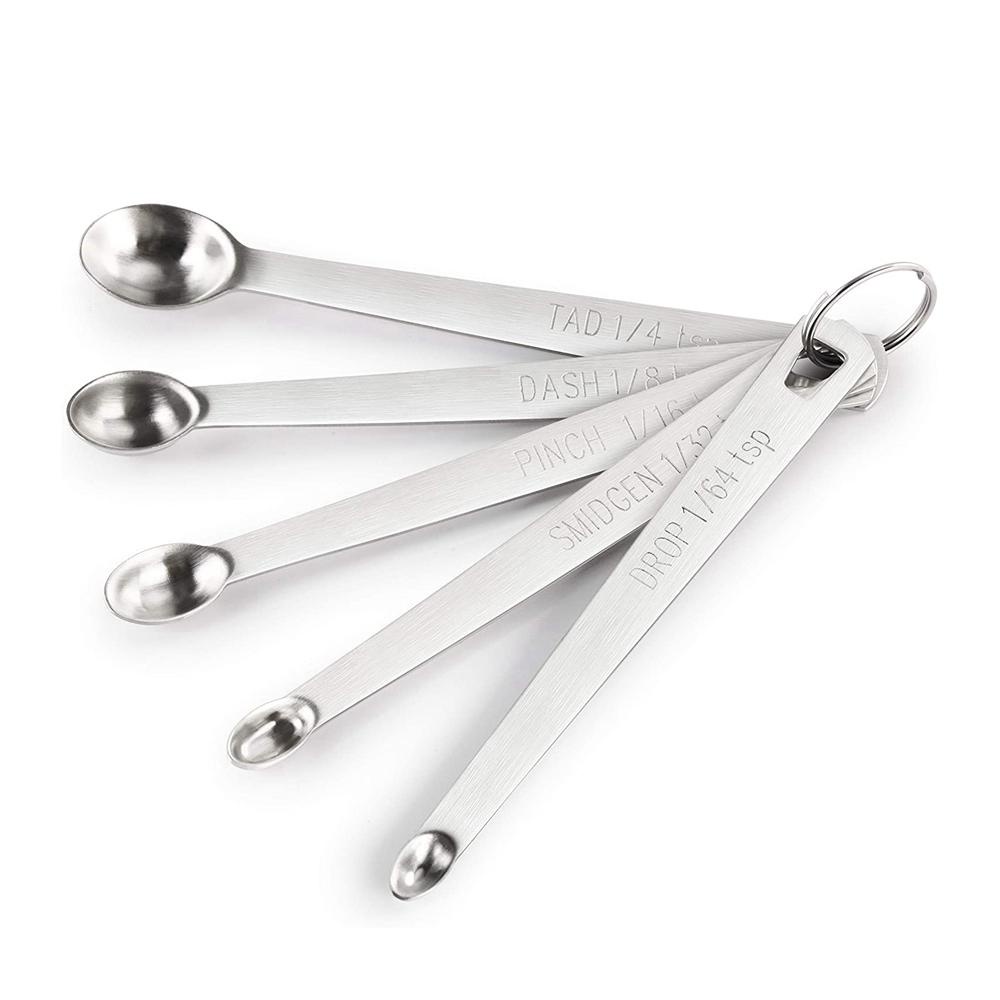 Muỗng Đo Lường Thanh Lịch Tiện Lợi|Set 5 Dụng Cụ Đo Lường Trong Nhà Bếp