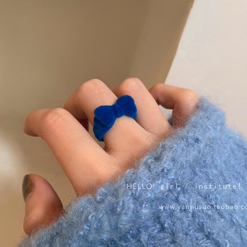 Nhẫn iF YOU kiểu nơ phong cách Hàn Quốc cho nữ