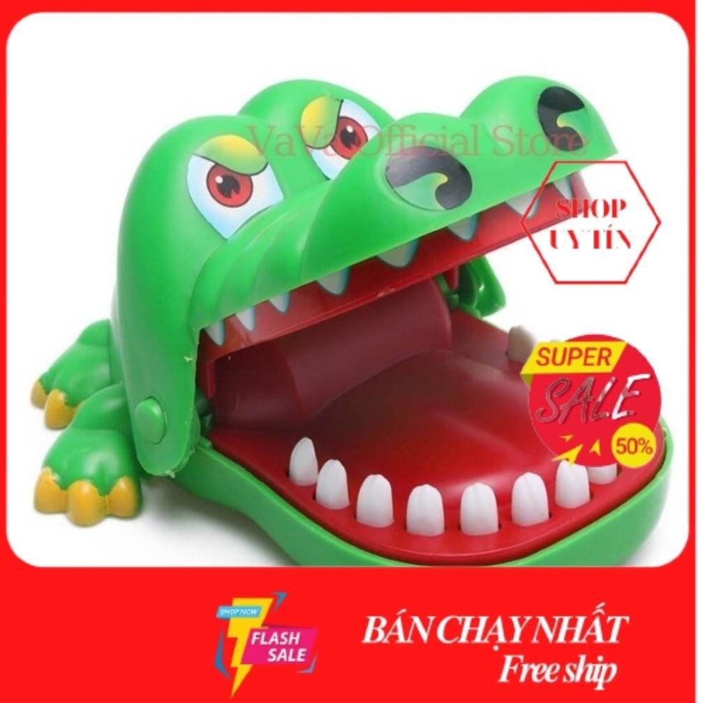 Đồ Chơi Trò Khám Răng Cá Sấu ( Cá Sấu Cắn Tay Chất Lượng Cao)