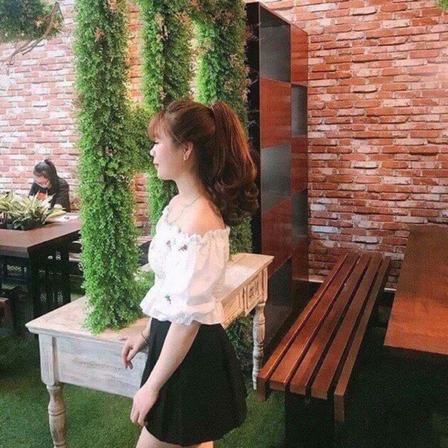 Tóc giả ngoặm xoăn ❤️❤️ FREESHIP ❤️❤️ ngoặm xoăn ngắn n52 kèm ảnh thật