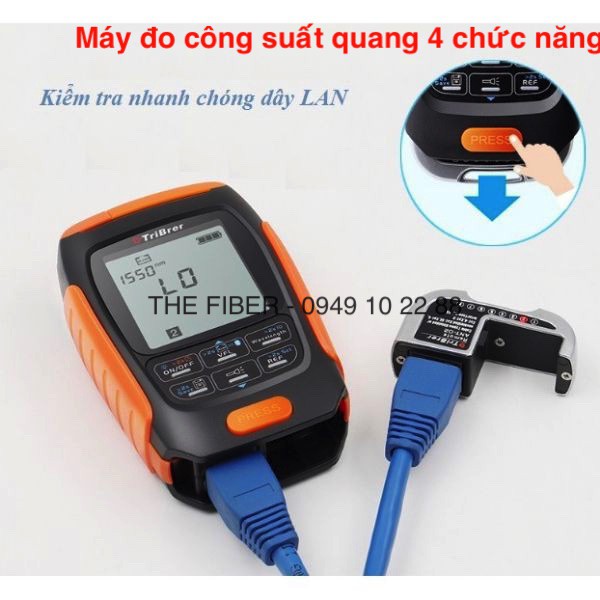 Máy Đo Công Suất Quang TriBrer APM50NT - Tích Hợp Đèn Soi - APM50NT - Có hóa đơn VAT