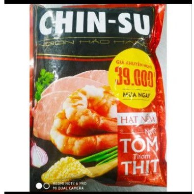 CHINSU HẠT NÊM.NGỌT TÔM THƠM THỊT 800G