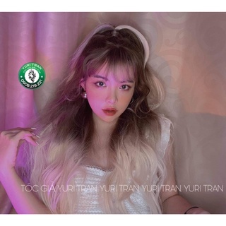 Feed back ombre nâu khói siêu hot nhà yuri- tóc giả nguyên đầu tặng lưới