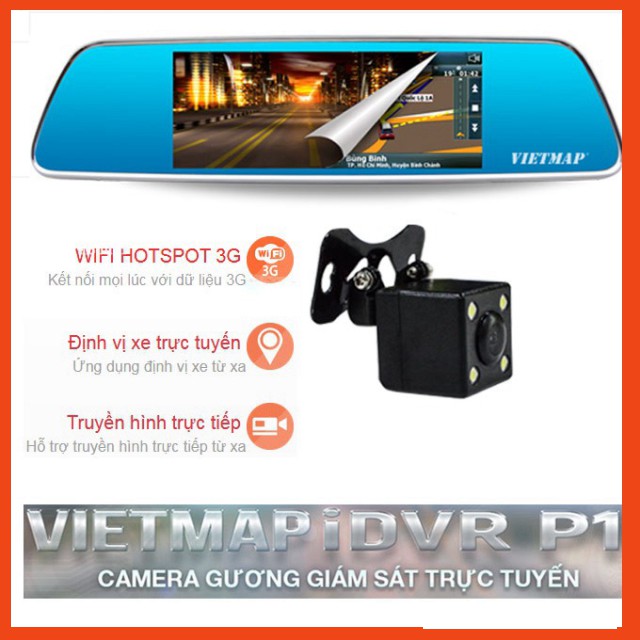 Chính hãng Camera hành trình VIETMAP IDVR P1 bảo hành 24 tháng