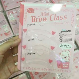 Khuôn kẻ lông mày Mini Brow Class Drawing Guide Etude House