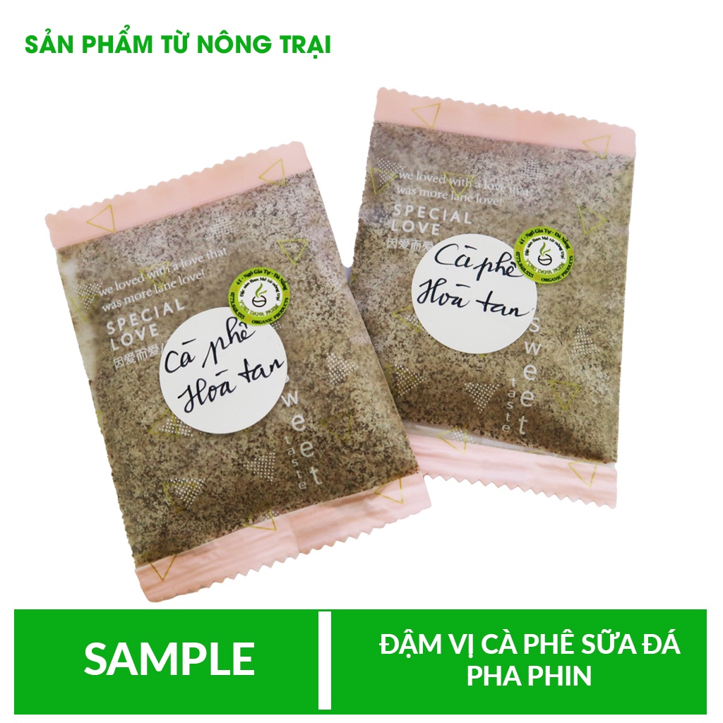 Sample cà phê hòa tan CAVI 3in1