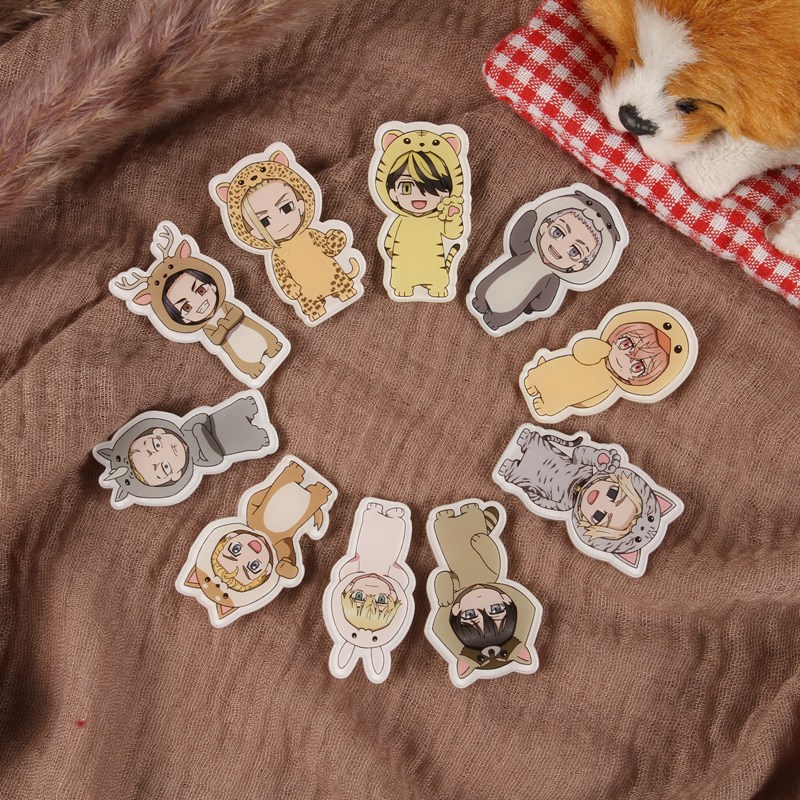 Huy hiệu cài áo acrylic hình nhân vật anime Tokyo Revengers đáng yêu