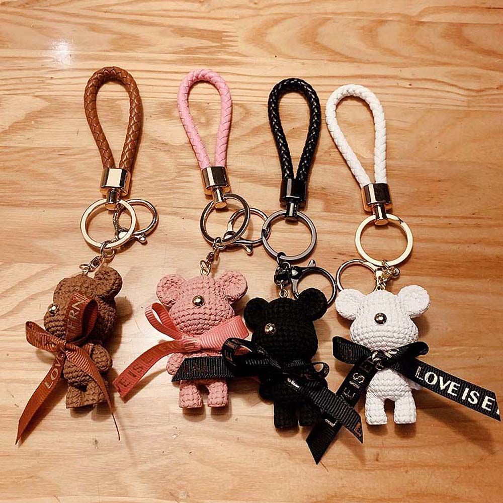 Móc Khoá Gấu Bearbrick Sang Chảnh Treo Túi Xách, Móc Chìa Khoá Ôtô, Xe Máy