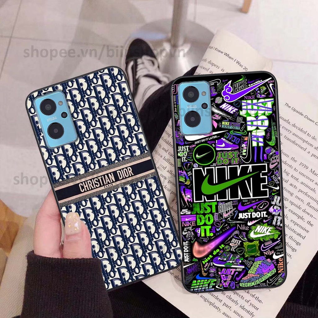 Ốp Realme 9i in hình thương hiệu nhiều màu sắc thể thao cá tính thời trang