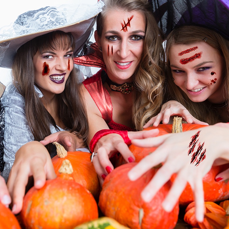 Kira Set 10 Hình Xăm Dán Họa Tiết Mạng Nhện Kinh Dị Dùng Để Hóa Trang Ngày Halloween