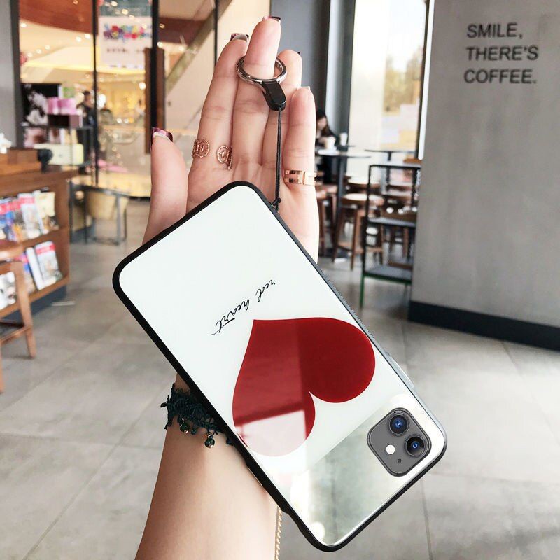 Ốp điện thoại tráng gương thích hợp cho Iphone 6 7 8 SE 11 7 8plus X Xs Xr Xsmax 11 11promax 12 12pro12promax
