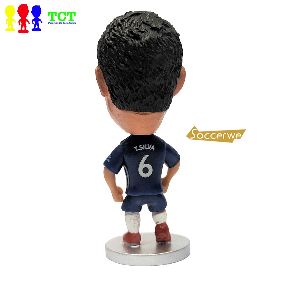 Tượng cầu thủ Thiago Silva Clb Chelsea - cử động được khớp tay, hông, đầu