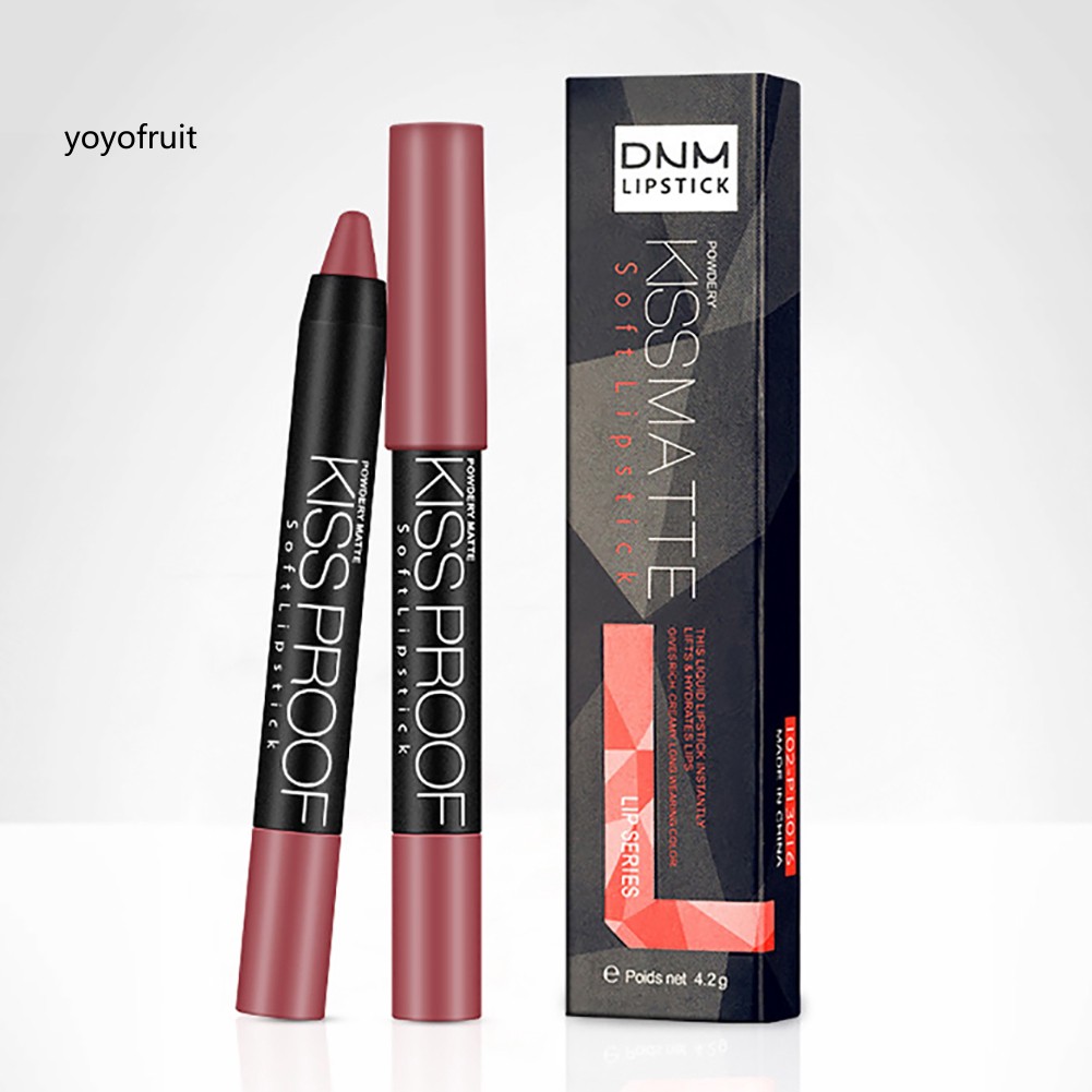 1Son bút chì 4.2g màu lì chống thấm/chống dính kèm dụng cụ gọt