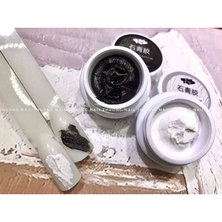 Gel xi măng đen trắng trang trí móng