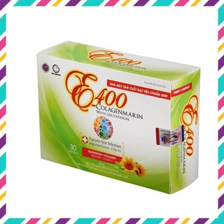 Viên uống bổ sung collagen e400-colagenmarin with glutathion - cho da đàn hồi, sáng mịn