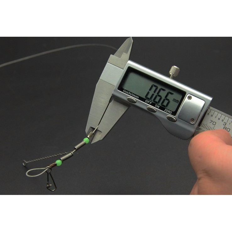 Set 2 dây móc câu cá chống xoắn bằng thép