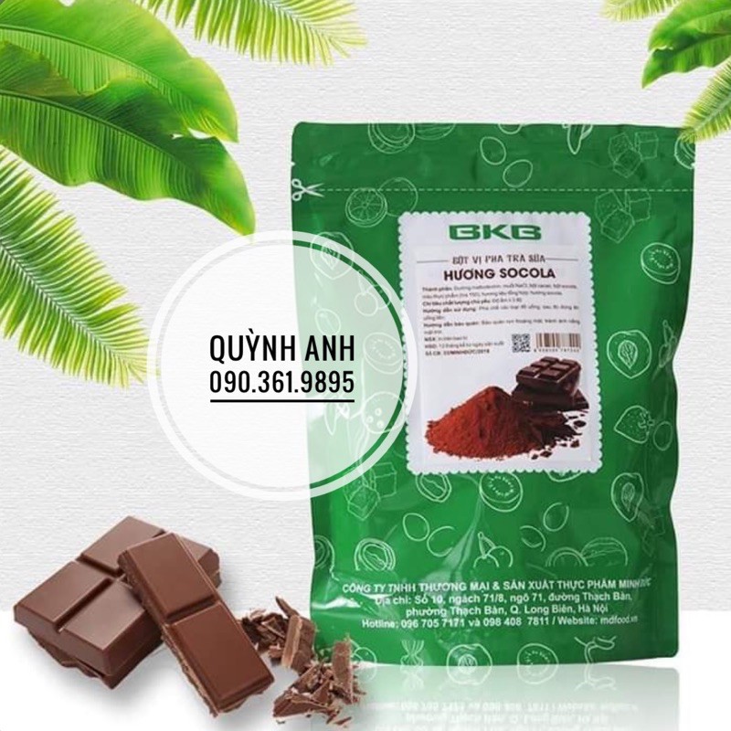 Bột pha trà sữa BKB hương sô cô la gói 1kg