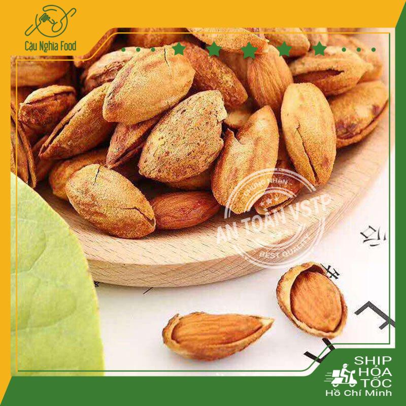 [Rẻ vô địch] 450Gram Hạnh Nhận Rang Bơ Loại Đặc Biệt Thơm Ngon 50gram, 250gram